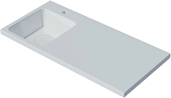 Madera Раковина под стиральную машину Kamilla 100 L белая – фотография-2